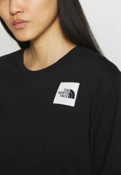 The North Face Relaxed Fine Tee - Print T-Shirt - Black -The North Face d586645719f1469e8033f6c7076fc0c3