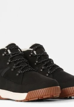 The North Face SIERRA MID LACE WP - Winter Boots - BLACK/GARDENIA WHITE -The North Face d699fe3b9c6f4f058fcb09a5039e0700