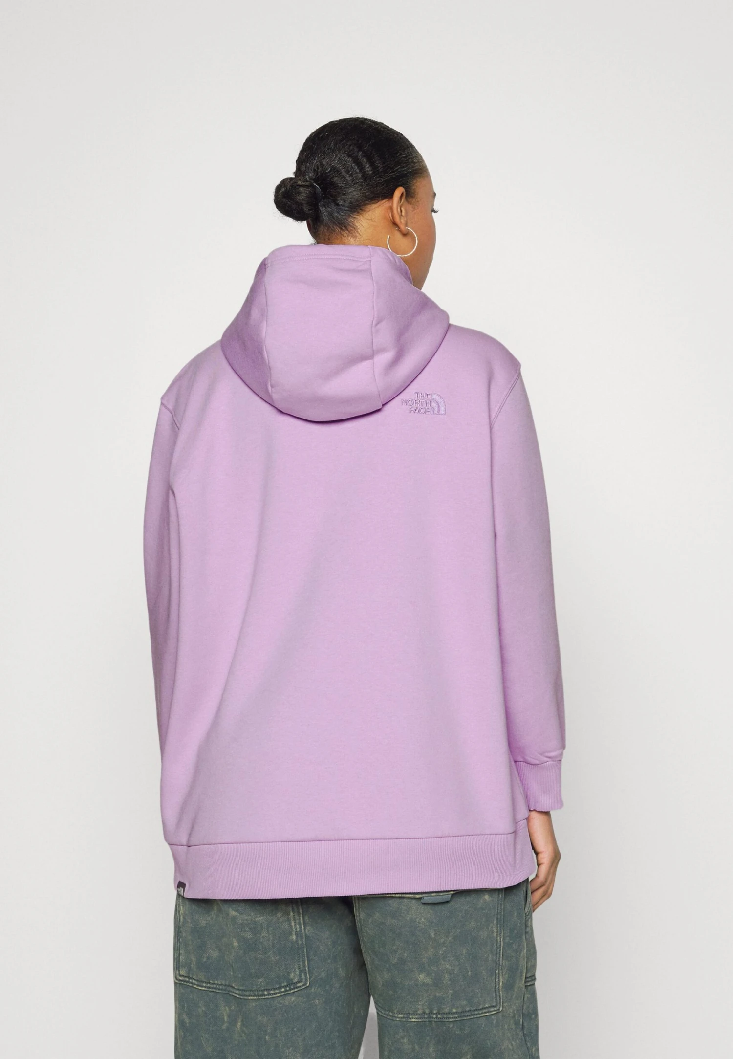 The North Face Oversized Essential Hoodie- Hoodie - Lupine 5 The North Face Oversized Essential Hoodie- Hoodie - Lupine - Image 3