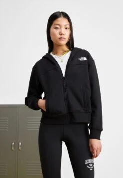 The North Face Essential Hoodie - Zip-Up Sweatshirt - Black