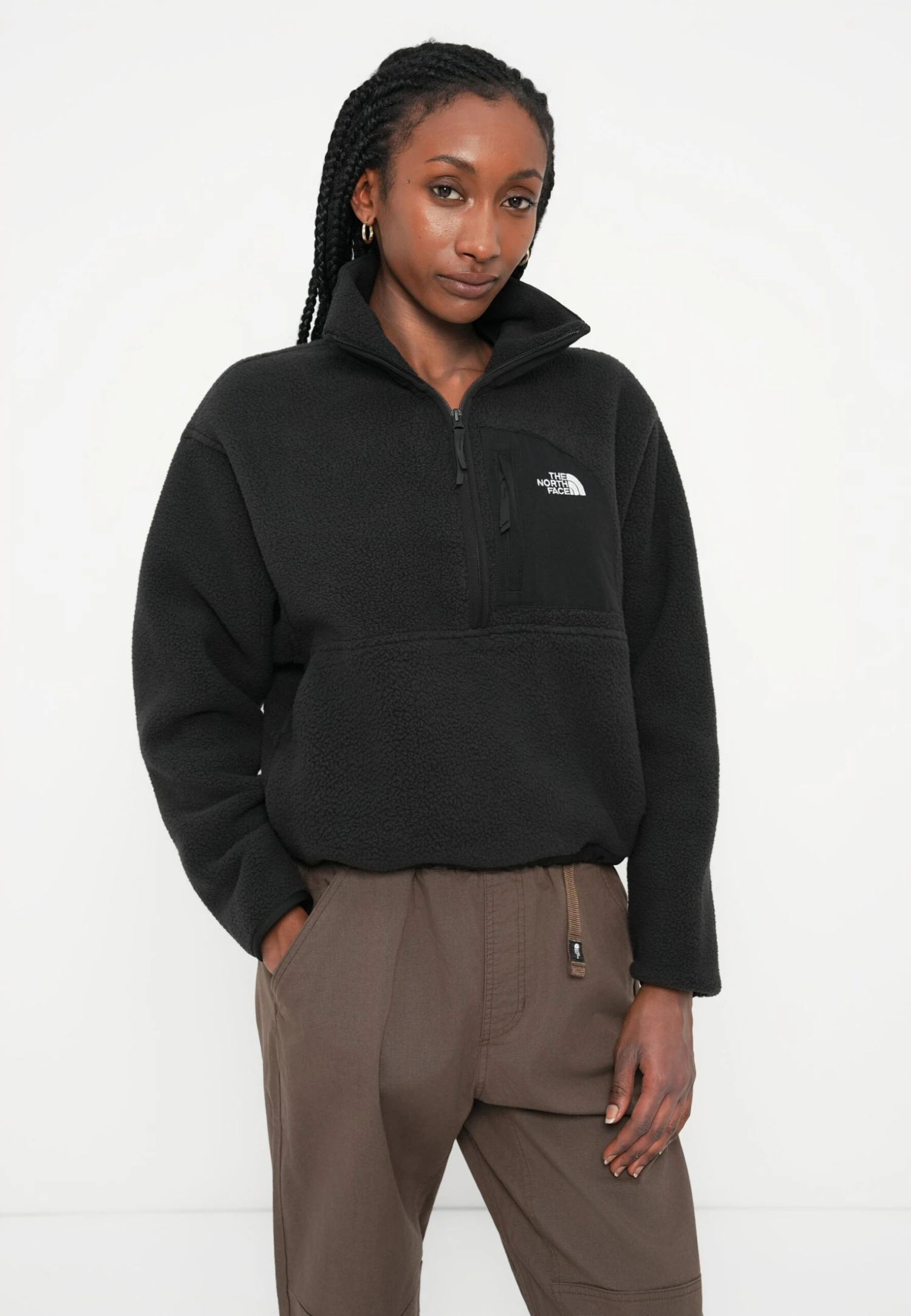 The North Face YUMIORI OFF PEAK ZIP - Fleece Jumper - Black 7 The North Face YUMIORI OFF PEAK ZIP - Fleece Jumper - Black - Image 6