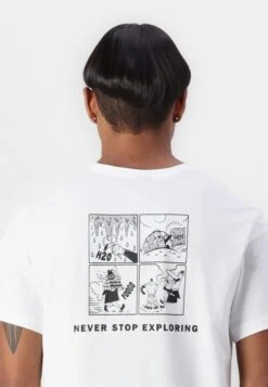 The North Face BIALETTI TEE UNISEX - Print T-shirt - White -The North Face e414339243474c719e5a2b2cae9d070f