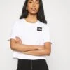 The North Face Cropped Fine Tee - Print T-Shirt - White