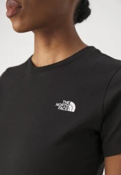 The North Face W SS SD SLIM TEE - Basic T-shirt - Black -The North Face e76274b4d8db4545a5866c518521b172