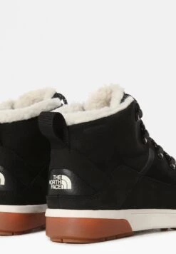 The North Face SIERRA MID LACE WP - Winter Boots - BLACK/GARDENIA WHITE -The North Face e7717c67cfd3454ea450c89704786b3e