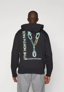 The North Face EXPLORE GEAR RELAXED HOODIE UNISEX - Hoodie - Black