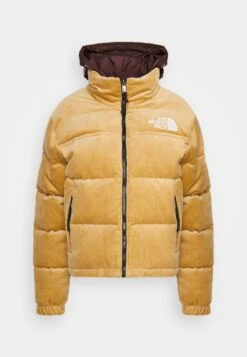 The North Face Reversible Nuptse Jacket - Down Jacket - Almond Butter/Coal Brown -The North Face e8bcb55c16f243bd90b08ddef8bcd247