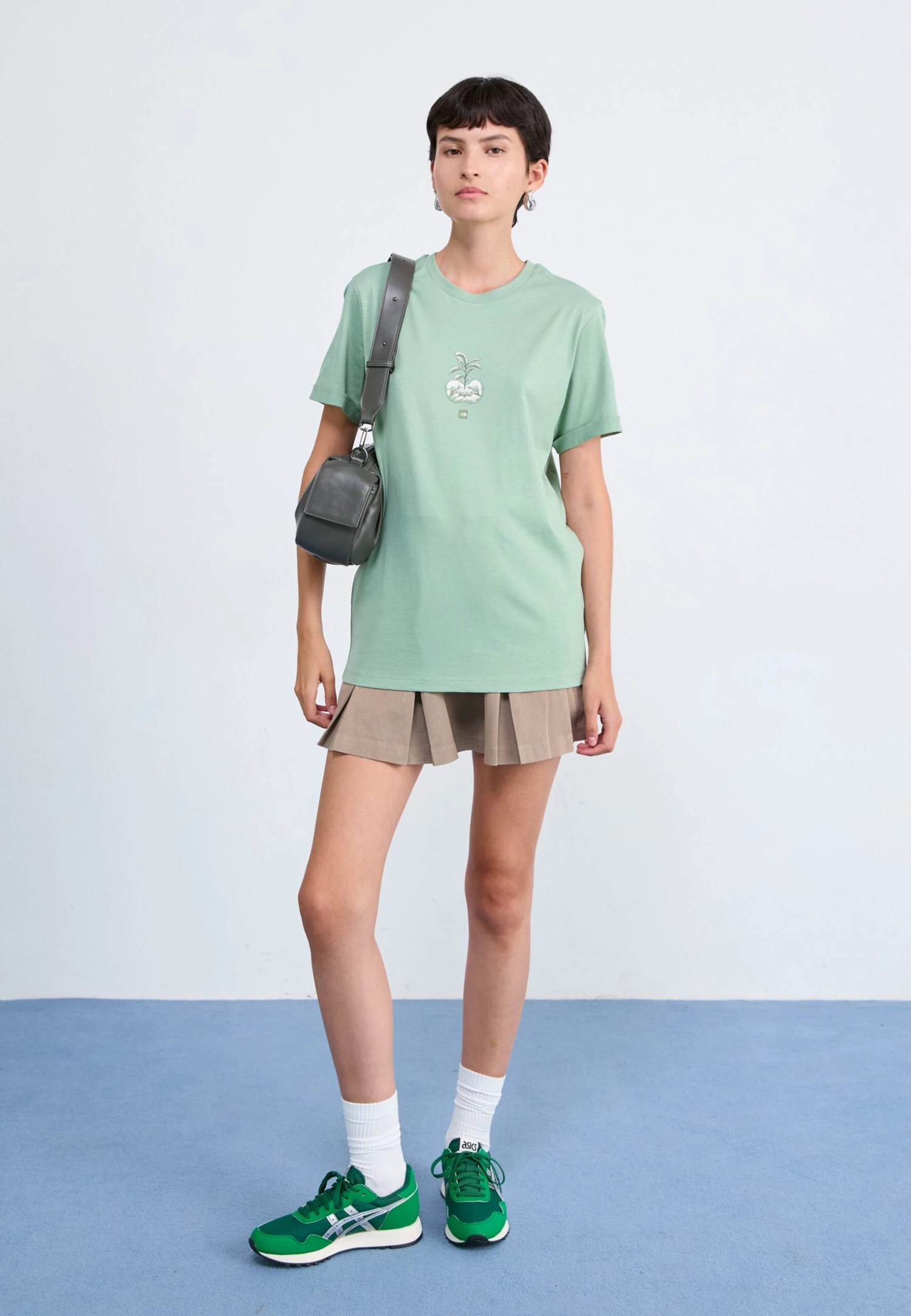 The North Face CONNECT RELAXED TEE GRAPHIC - Print T-shirt - Slate Moss 4 The North Face CONNECT RELAXED TEE GRAPHIC - Print T-shirt - Slate Moss - Image 2