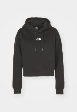 The North Face ESSENTIAL CROP HOODIE - Sweatshirt - Black 14 The North Face ESSENTIAL CROP HOODIE - Sweatshirt - Black -The North Face f02dd29b402f4aacb43b56fe61978951 1