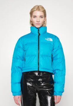 The North Face Nuptse Short Jacket - Down Jacket - Chlorophyll Green -The North Face f4add7632127431595fb6709923bed91