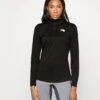 The North Face Flex 1/4 Zip - Long Sleeved Top - Black -The North Face f50f1f4ff38f41c88b12d23a4dcc3a82
