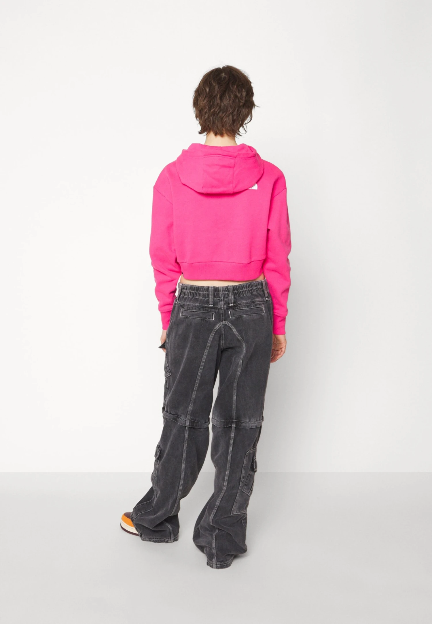 The North Face Trend Crop Hoodie - Hoodie - Pink Glo 6 The North Face Trend Crop Hoodie - Hoodie - Pink Glo - Image 4