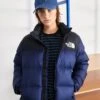 The North Face 1996 Retro Nuptse Jacket - Down Jacket - Summit Navy/Black -The North Face f9cacdb9f855449199add1d8bc0fec79