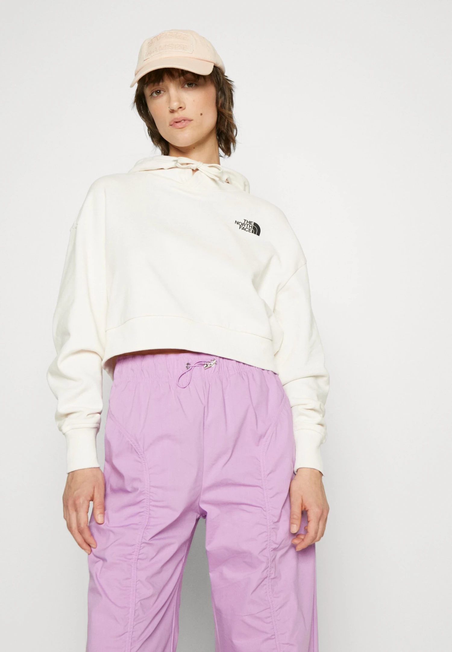 The North Face Trend Crop Hoodie - Hoodie - Gardenia White 8 The North Face Trend Crop Hoodie - Hoodie - Gardenia White - Image 6